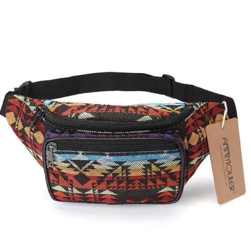 Patterned Waist Bag