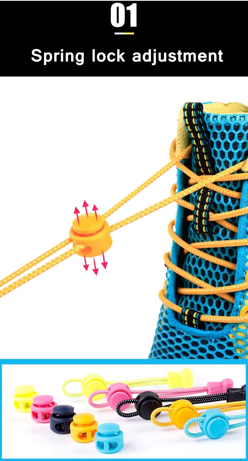 No Tie Shoelaces