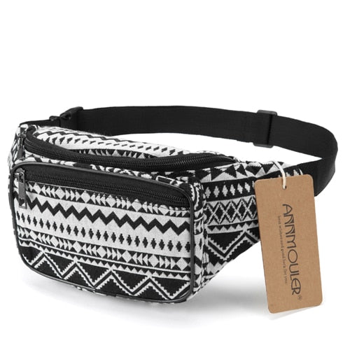 Patterned Waist Bag