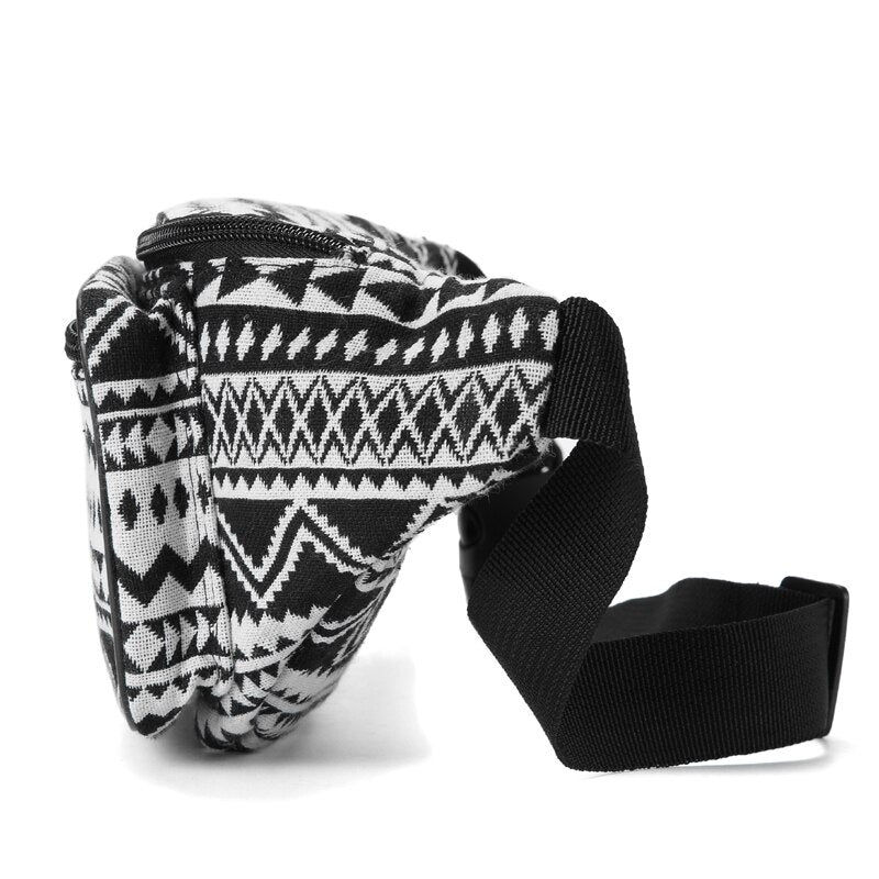 Patterned Waist Bag