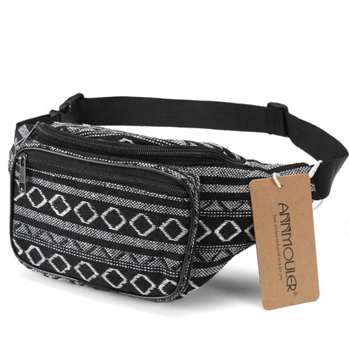 Patterned Waist Bag