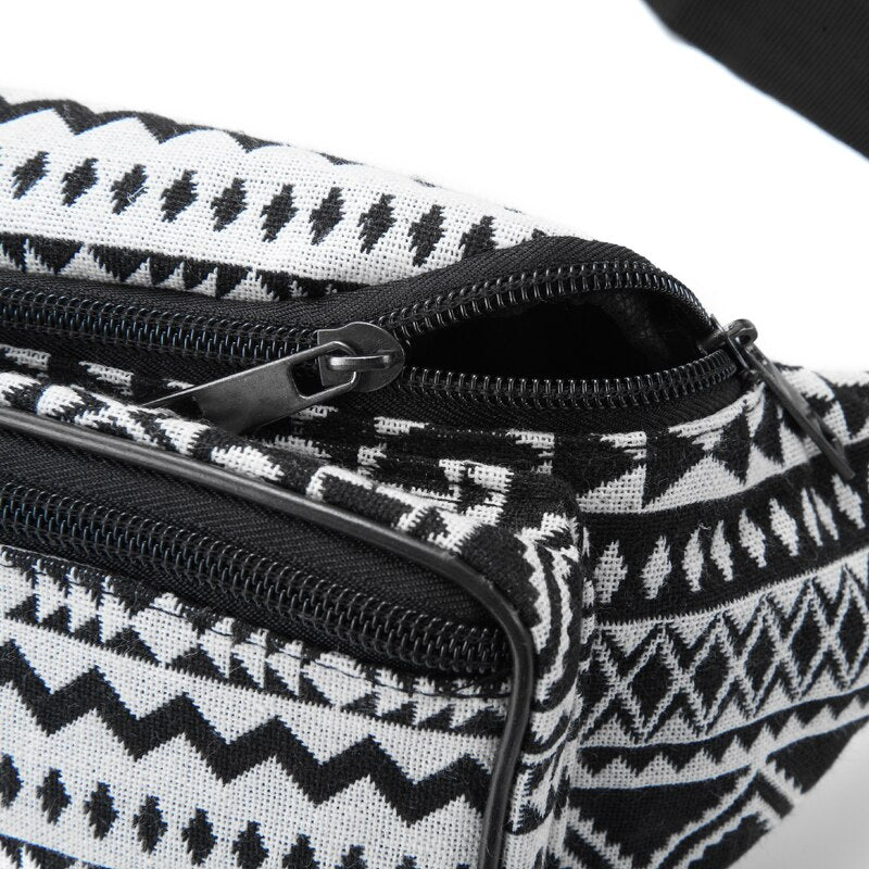 Patterned Waist Bag