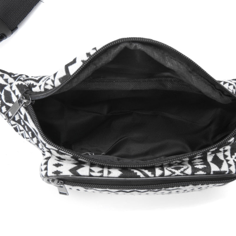Patterned Waist Bag