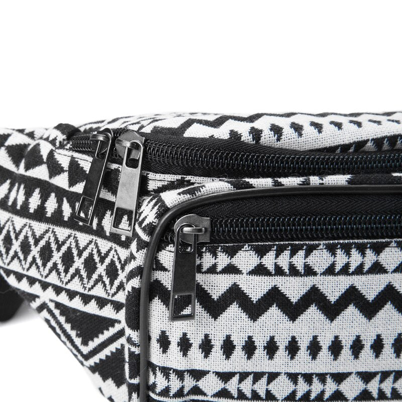 Patterned Waist Bag