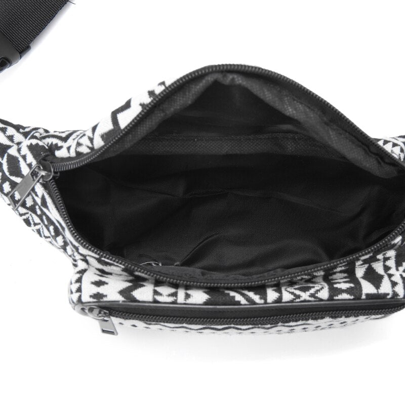 Patterned Waist Bag