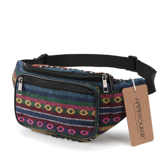 Patterned Waist Bag