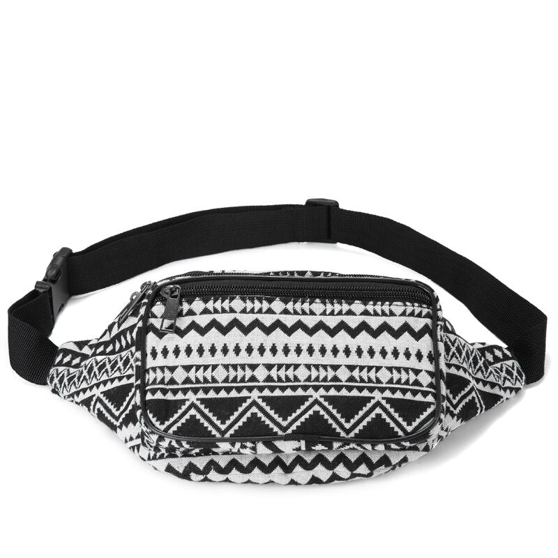 Patterned Waist Bag