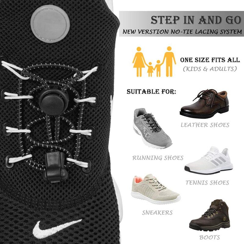 No Tie Shoelaces