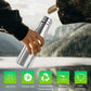 Uninsulated Stainless Steel Water Bottle with Strap