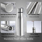 Uninsulated Stainless Steel Water Bottle with Strap